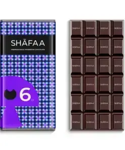 Shafaa Dark Mushrooms Chocolate Bar