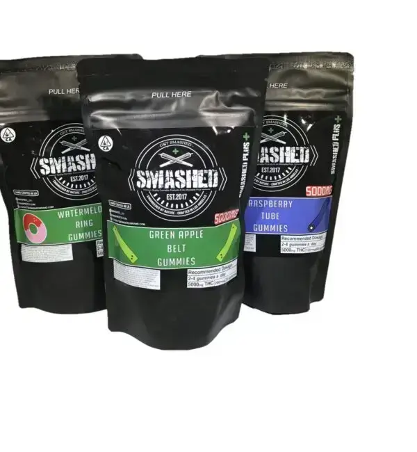 Smashed 5000mg Gummies