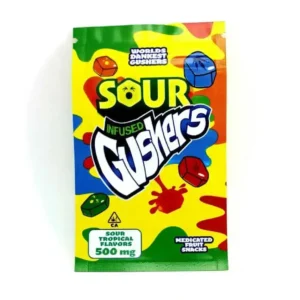 Sour Gushers Edibles 500mg