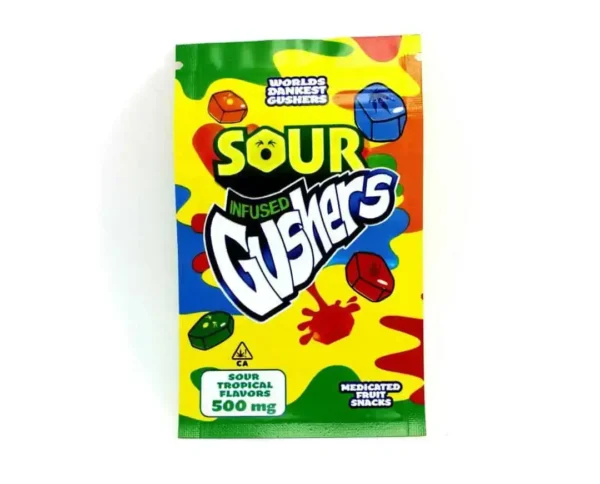 Sour Gushers Edibles 500mg