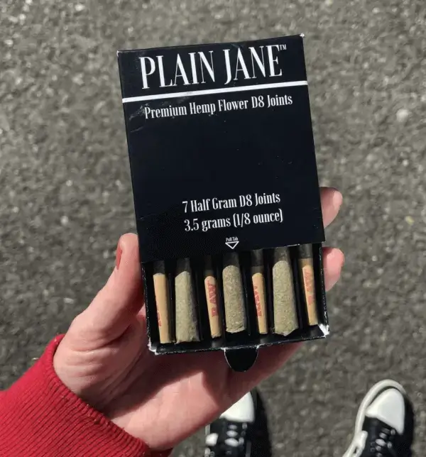 Eighth Pack Delta 8 Hemp Prerolled Joints