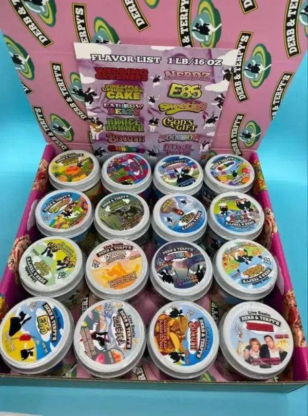 Derbs and Terpys Live Resin Jar