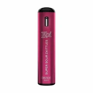 KOI DELTA-8 THC DISPOSABLE VAPE – SUPER SOUR ZKITTLES 430MG