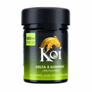KOI – DELTA 8 THC GUMMIES – LIME 500MG
