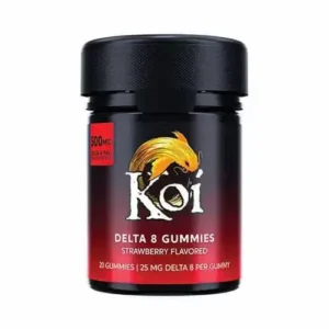 KOI – DELTA 8 THC GUMMIES – STRAWBERRY 500MG